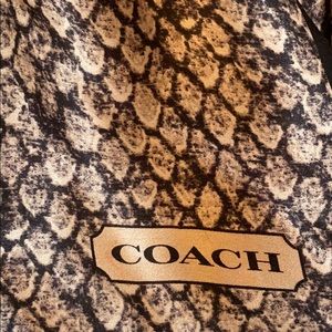 Coach Square Silk Scarf